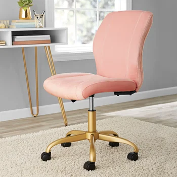 Офисное кресло из плюшевого бархата с жемчужными румянами, офисное кресло с откидной спинкой, офисная мебель