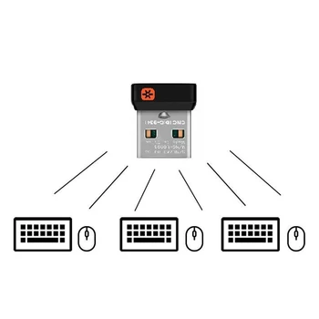 Беспроводной Приемник ключа, Объединяющий USB-адаптер для Мыши и Клавиатуры, Устройство Connect 6 для MX M905 M950 M505 M510 M525