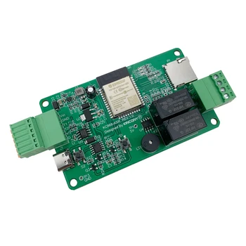 ASR Датчик температуры влажности Запись Wi-Fi Релейный модуль Контроллер автоматизации Умного дома ESP32 SD-карта DS3231 RTC Tasmota
