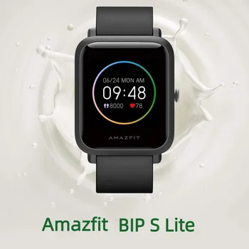 Смарт-часы Amazfit Bip S Lite 5ATM Водонепроницаемые 14 спортивных режимов Спортивные Часы Для Мужчин Приложение ZEPP Демонстрирует Демонстрацию 95 Новых Без коробки