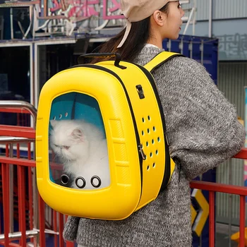 Рюкзак-переноска для домашних животных, Дышащая Дорожная сумка на плечо для маленьких собак, Портативная упаковка, принадлежности для переноски