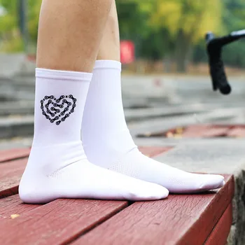 Летние Профессиональные Мужские И женские Велосипедные носки Из Дышащего противоскользящего спандекса, носки для шоссейного велосипеда, спортивные носки для горных гонок на открытом воздухе