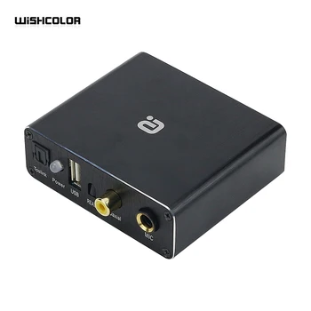 Аудиоприемник AH3 Bluetooth 5.0 DAC с Коаксиальным кабелем Для динамика K Song Amp U Disk, Оптический Коаксиальный