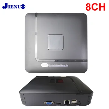 1T 2T 4T 8CH NVR H265 + ONVIF Рекордер 8-канальный для IP-камеры Видеонаблюдения Системы Безопасности с жестким диском системы мониторинга