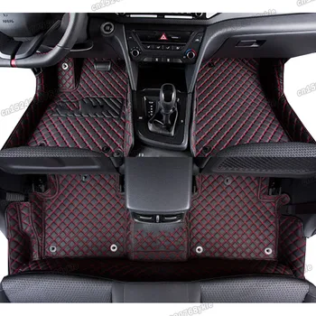кожаный коврик для пола салона автомобиля Hyundai elantra 2016 2017 2018 2019 2020 ad avant аксессуары для укладки ковриков для ног