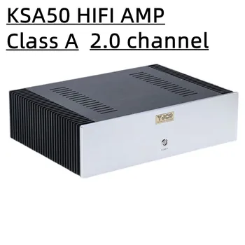 KSA50 Усилитель Hi-Fi класса A 8Ω 20 Вт 4Ω 40 Вт * 2 Канала с золотой Герметичной трубкой MJ15024G/MJ15025G Чистый Усилитель Мощности