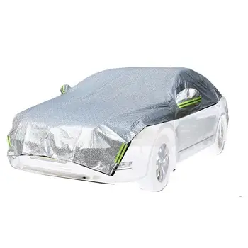 Автомобильный снежный щит, Супертолстый прочный чехол, Универсальная автомобильная крышка на лобовое стекло, автоматический солнцезащитный козырек, Защитный чехол от снега и льда для автомобилей