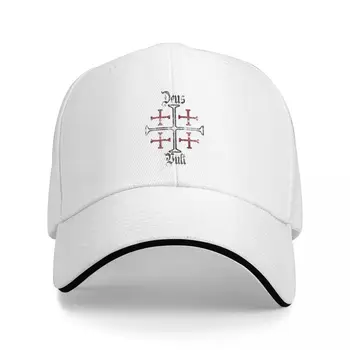 Бейсбольная кепка с инструментальной лентой Для Мужчин И Женщин Snapback Deus Vult, Мужская шляпа, Роскошная Брендовая винтажная кепка, Женская Кепка