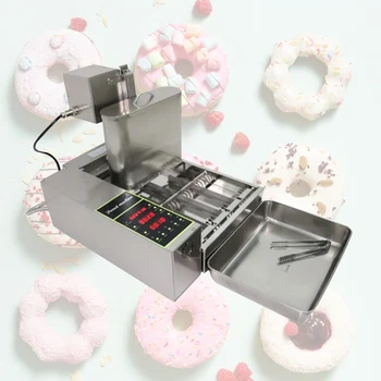 Настольная МИНИ-машина для приготовления пончиков в четыре ряда