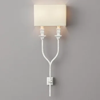 Американский неоклассический настенный светильник Ретро прикроватная лампа для спальни, настенный светильник для ресторана, декоративный настенный светильник для скандинавского холла, коридора, лестницы