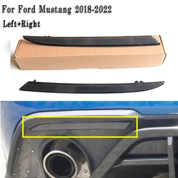 1 Пара черных Дымчатых линз, Отражатели заднего бампера автомобиля для Ford Mustang 2018-2022, Прочные высококачественные автомобильные аксессуары для освещения