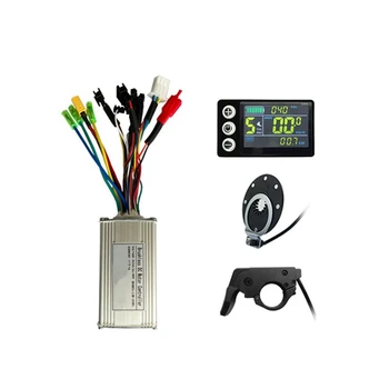 Электрический Скутер, Литиевая батарея, Модифицированный цветной экран LCD-S866, инструмент, контроллер 17A, Усилитель мощности, Дроссельная заслонка, Комплект деталей