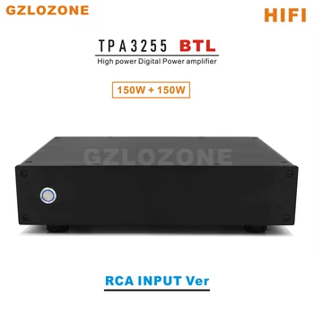 Hi-Fi TPA3255 BTL Цифровой Усилитель мощности Высокой Мощности RCA или XLR Ver Вход Опционально 150 Вт + 150 Вт
