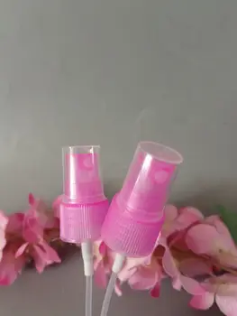50шт 20/410 розовый цветной пластиковый распылитель для флакона духов пластиковый распылитель для флакона косметики