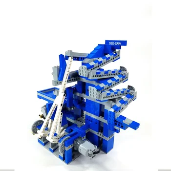 MOC-85708 See-Saw GBC Модульный строительный блок Модель Сращенная Игрушка-головоломка Детский подарок