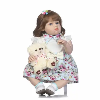 70-сантиметровая реалистичная кукла для перерождения годовалого ребенка, семейная игрушка, подарочная модель одежды для ребенка