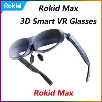 Умные очки Rokid Max 3D С устройством просмотра игр Rokid Station Для мобильного телефона Apple Huawei с проецируемым экраном VR All-in-One