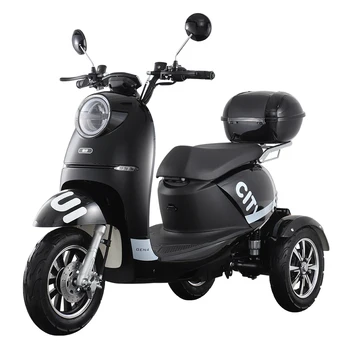 Трехколесный электрический мотоцикл 650 Вт 48 В 20ah со свинцово-кислотным аккумулятором, электрический велосипед, мотоцикл, скутер citycoco для пожилых людей