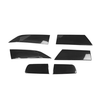 6 шт. Автомобильный Копченый черный задний фонарь, Декоративная крышка, накладка на задний фонарь, Гарнир, капоты для Subaru XV 2018-2022