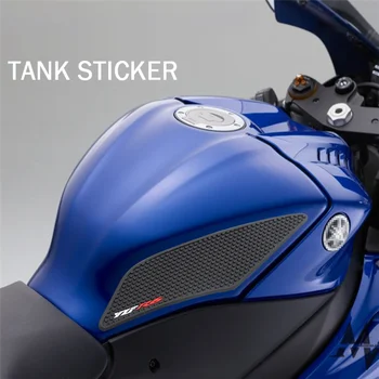 Мотоциклетная противоскользящая накладка на бак, боковая газовая накладка на колено, защитная наклейка для Yamaha YZF R6 YZFR6 2017-2022