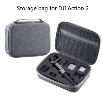 1 шт. Сумка для переноски, сумка для хранения, клатч, подходит для DJI Action 2 с двумя экранами Combo/Power Combo