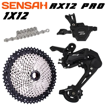 SENSAH RX12 PRO MTB Kit 1x12 12 Скоростной Велосипедный Групповой Комплект с Переключателем Заднего Переключателя Кассетной Цепью Новый