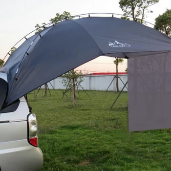Тент для внедорожника, Автоматическая палатка для защиты от солнца, Водонепроницаемая и солнцезащитная Складная Палатка, Автомобильная задняя палатка для Авто, Аксессуары для кемпинга