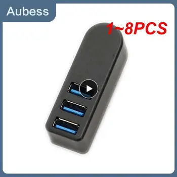 1-8 шт. вращающийся USB-концентратор 3,0, разветвитель, USB-концентратор с 4 портами, расширитель, совместимый с несколькими системами высокоскоростной передачи данных 5 Гбит/с