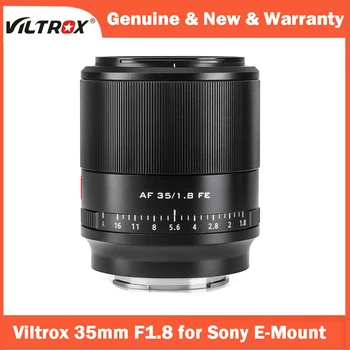 VILTROX 35 мм f/1,8 F1.8 STM Полнокадровый объектив с автоматической фокусировкой с большой Диафрагмой для Камер Sony E-Mount A7II A7III A7RIII A7SIII A7IIII A7II A7R