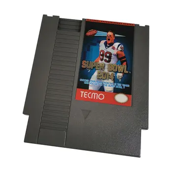 Tecmo Super Bowl 2014 - Картридж американской версии 8-разрядной корзины для видеоигр Famicom Single Card для консоли NES Classic - Экономия заряда батареи