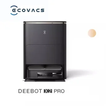 Робот-пылесос Ecovacs DEEBOTx2/X2 Pro, моющая швабра с горячей водой при температуре 55 ℃, Встроенная автоматическая подача, дренаж, подметание