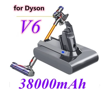 100% оригинальный Dyson V6 21,6 В 38000 мАч литий-ионный аккумулятор DC58 DC59 DC62 DC74 SV09 SV07 SV03 965874-02 Аспираторный Аккумулятор L30