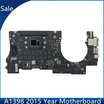 Оригинальная материнская плата A1398 Середины 2015 года Core i7 16GB Протестирована для Macbook Pro Retina 15