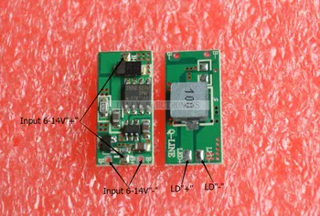 445 нм 520 нм 1 Вт Плата драйвера лазерного диода PCB 6-14 В Входное напряжение