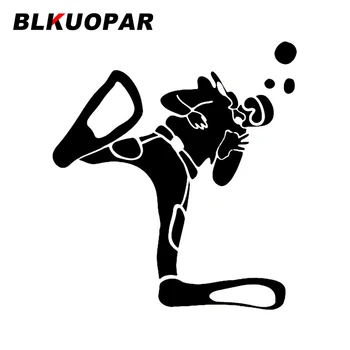 BLKUOPAR Divers Action Silhouette автомобильные наклейки индивидуальность спортивная наклейка Окклюзия царапина высечка бампер для ноутбука автомобильные товары