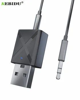 KEBIDU USB Беспроводной приемник передатчики Bluetooth V5.0 Аудио Музыкальный стерео адаптер, ключ для телевизора, ПК, Bluetooth Динамик, наушники