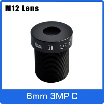 3 мегапикселя M12 с фиксированным объективом 1/2,5 дюйма 6 мм для камеры видеонаблюдения HD 1080P Бесплатная доставка