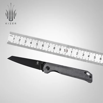 Карманный нож Kizer V3458RN2/RN3/RN4/RN5/RN6 Begleiter Mini с ручкой из Микарты или G10 со стальным лезвием N690 Походный Мини-нож