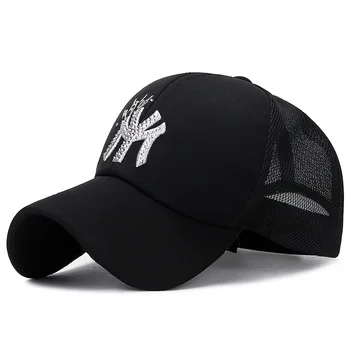 Регулируемая шляпа для взрослых с регулируемой застежкой на пряжку, Папина шляпа, спортивная кепка для гольфа, черная для Бейсбольной команды Лиги