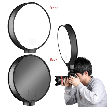 Универсальный Мини-круглый софтбокс M2EC 30 см/40 см, Портативный рассеиватель вспышки, софтбокс для цифровых зеркальных камер, палатка для фотосъемки Speedlite