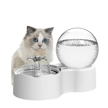 Электронный Диспенсер для воды для кошек Интеллектуальный инфракрасный датчик Функция подачи воды для кошек Ультратонкий Насос Фильтр Поилка для кошек