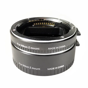 Для Nikon Z Mount Z5 Z6 Z7 II Z50 Беззеркальный Объектив камеры 12 мм + 24 мм Автофокусировка Электронная Макро Удлинительная Трубка Переходное Кольцо
