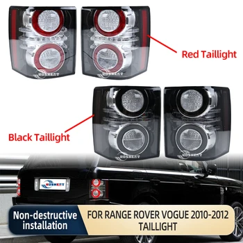 Для Land Rover Range Rover Vogue 2010-2012 L322 Серый/Красный задний фонарь Светодиодный задний фонарь Задние фонари Стоп-сигнал