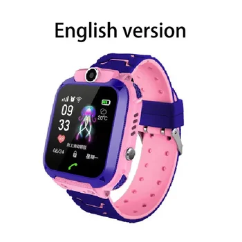 Детские подарочные часы Smartwatch Детские смарт-часы с SIM-картой, отслеживающие местоположение вызова, SOS для детей, водонепроницаемые SB004