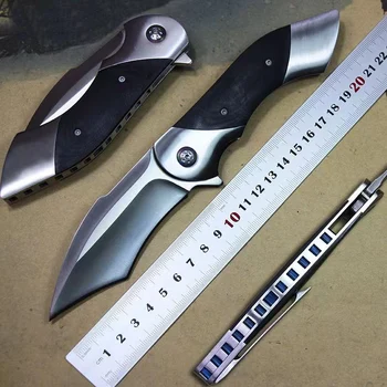 Складной нож Новый стиль 8cr17mov сталь охотничий тактический карманный нож для выживания твердость 58 HRC EDC инструмент высококачественный подарочный нож
