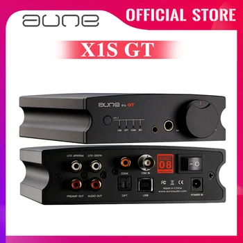 AUNE X1S GT Аудио Декодер DAC Усилитель для наушников Цифровая музыка DSD512 Masterband Bluetooth 5.1 Усилитель Hi-Fi 10 М Тактовый 32 Бит/768 К