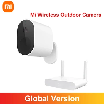 Глобальная версия Xiaomi Mi Беспроводная Уличная IP-камера 5700 мАч, Батарея 1080p, Камера безопасности Умного дома, Водонепроницаемая камера ночного видения