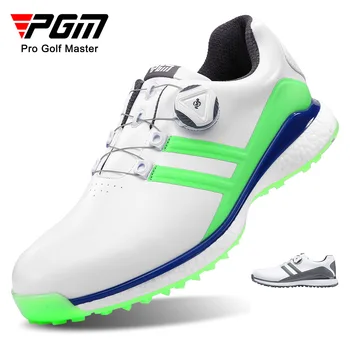 PGM 2022 новые туфли для гольфа, мужская обувь, шнурки с ручками, подошва, мягкая подошва, спортивная обувь, водонепроницаемая обувь