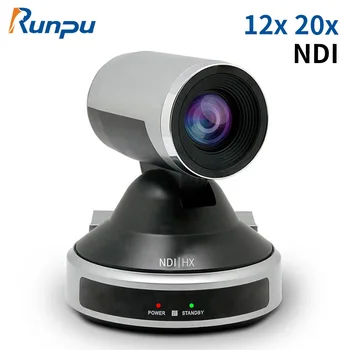 Runpu 2023 Горячая Ptz-камера NDI SDI IP POE USB с 12-кратным 20-кратным зумом, Камера для видеоконференций для Церковных служб, богослужений, vMix, OBS