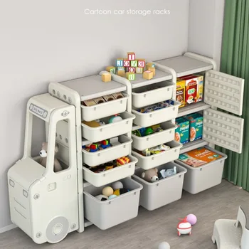 Стеллаж для хранения детских игрушек, Шкаф для хранения, многослойный Шкафчик для хранения детских игрушек, Книжная полка 2022